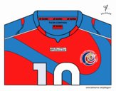 Camiseta del mundial de fútbol 2014 de Costa Rica