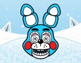 Cara de Toy Bonnie de Five Nights at Freddy's