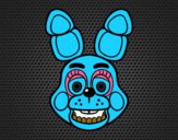 Cara de Toy Bonnie de Five Nights at Freddy's