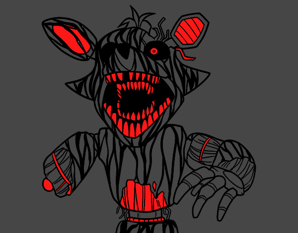 Foxy terrorífico de Five Nights at Freddy's