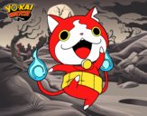 Jibanyan saltando