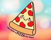 You have a pizza my heart