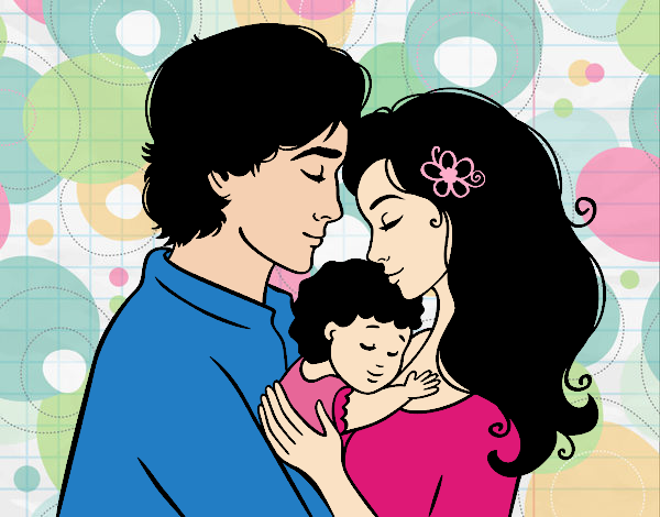 Dibujo de unión de familia pintado por en  el día 16-02-20 a las  05:12:27. Imprime, pinta o colorea tus propios dibujos!