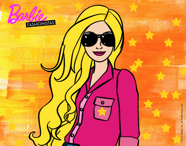 Barbie con gafas de sol