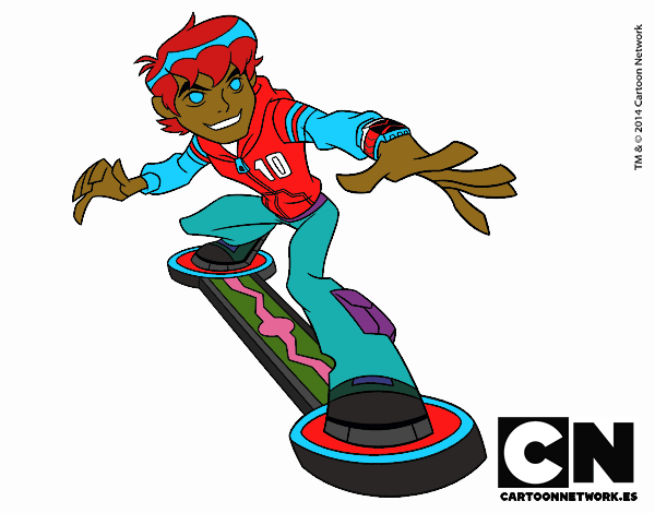 Ben 10 skateboard