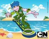 Ben 10 skateboard