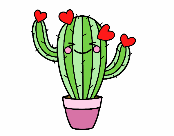 Cactus corazón