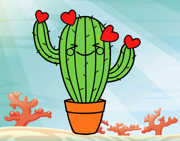 Cactus corazón