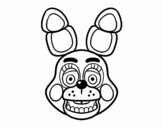 Cara de Toy Bonnie de Five Nights at Freddy's