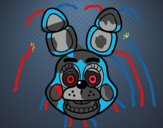 Cara de Toy Bonnie de Five Nights at Freddy's