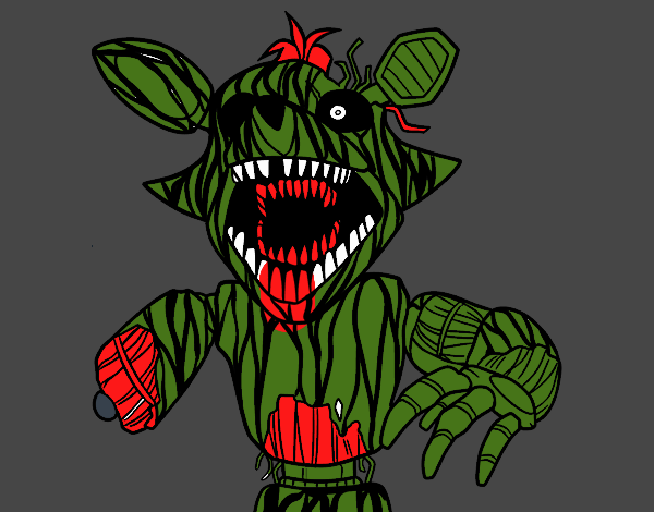 Foxy terrorífico de Five Nights at Freddy's