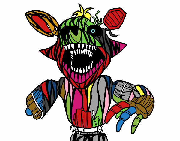 Foxy terrorífico de Five Nights at Freddy's