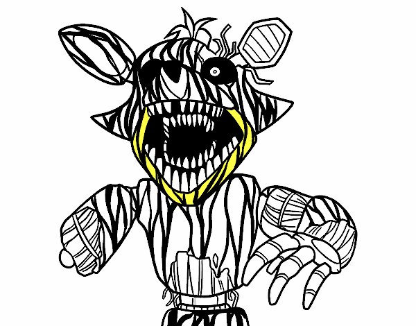 Foxy terrorífico de Five Nights at Freddy's