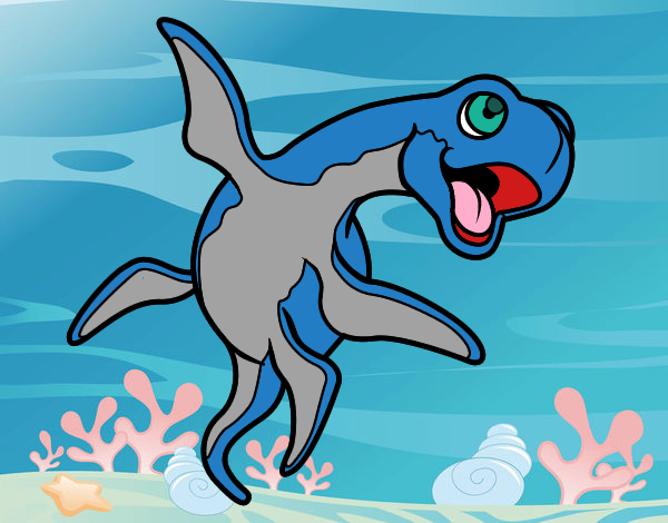 Plesiosauro bebé