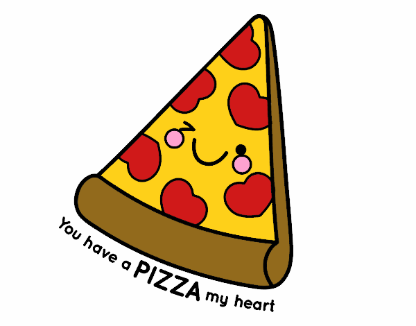 pizza enamorada