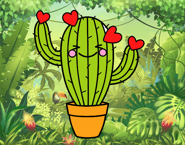 Cactus corazón