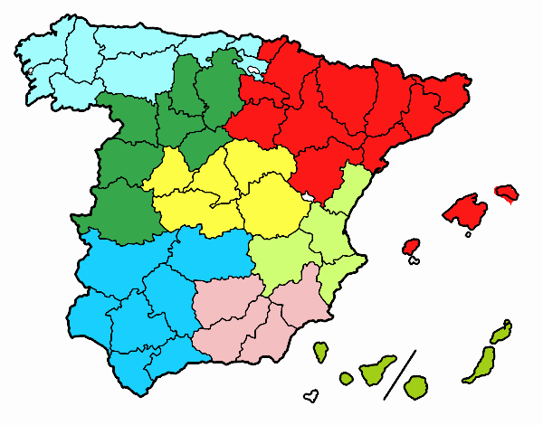 Las provincias de España