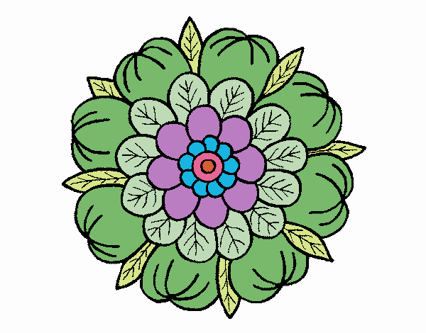 Mandala floral