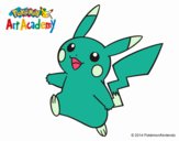 Pikachu en Pokémon Art Academy