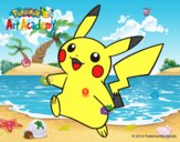 Pikachu en Pokémon Art Academy