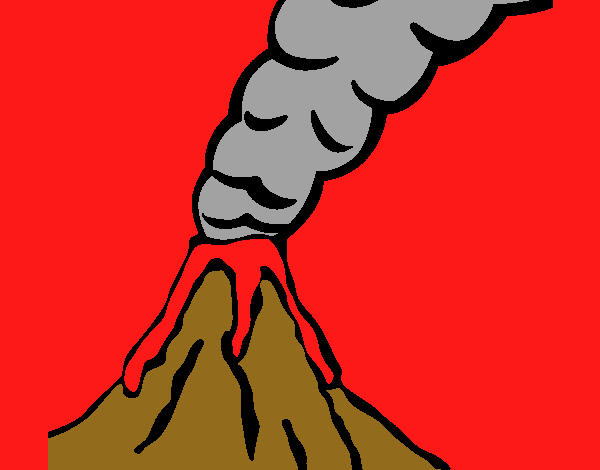 Dibujo de Volcán pintado por en  el día 22-02-20 a las 15:33:21.  Imprime, pinta o colorea tus propios dibujos!