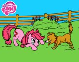 Applejack y Winona