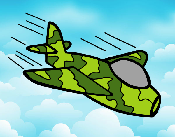 Avión de camuflaje