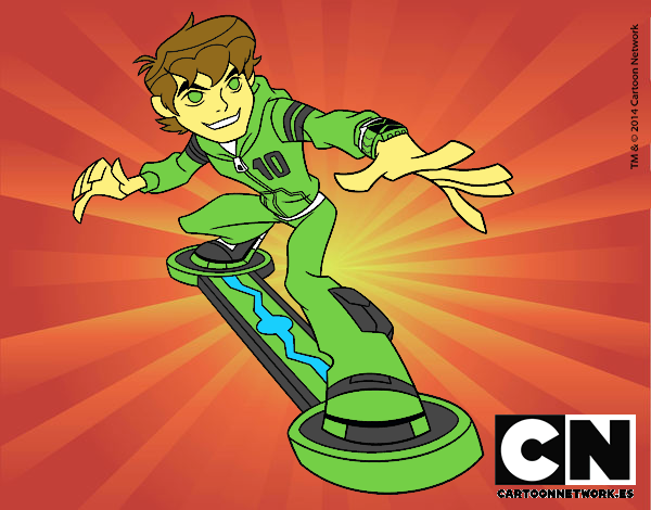 Ben 10 skateboard