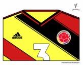 Camiseta del mundial de fútbol 2014 de Colombia