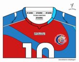 Camiseta del mundial de fútbol 2014 de Costa Rica