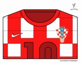 Camiseta del mundial de fútbol 2014 de Croacia