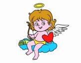 Cupido en una nube