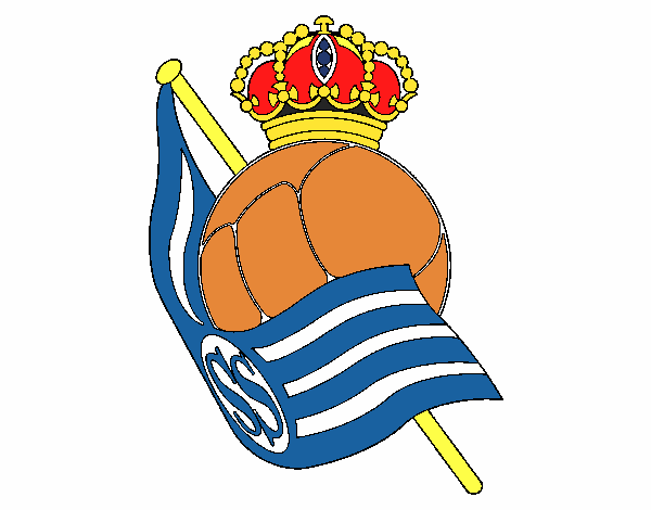 Escudo de la Real Sociedad de Fútbol