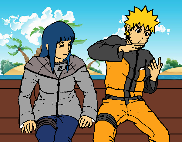 Hinata y Naruto