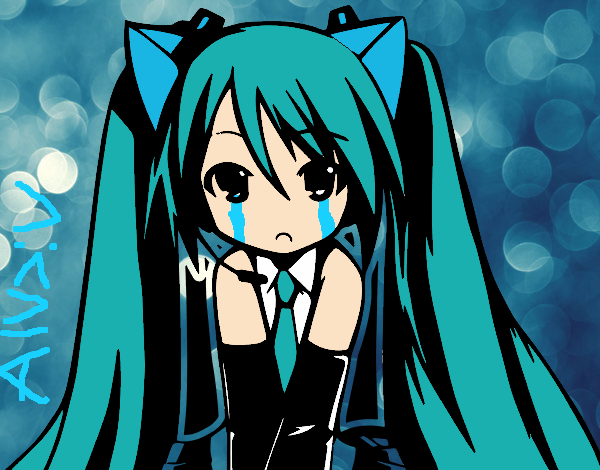 Miku triste