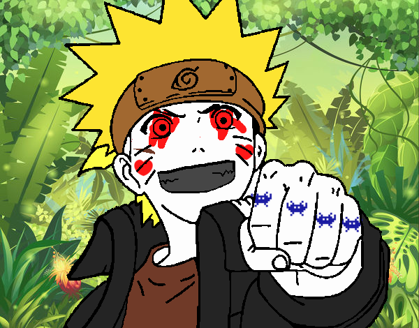 Naruto alegre