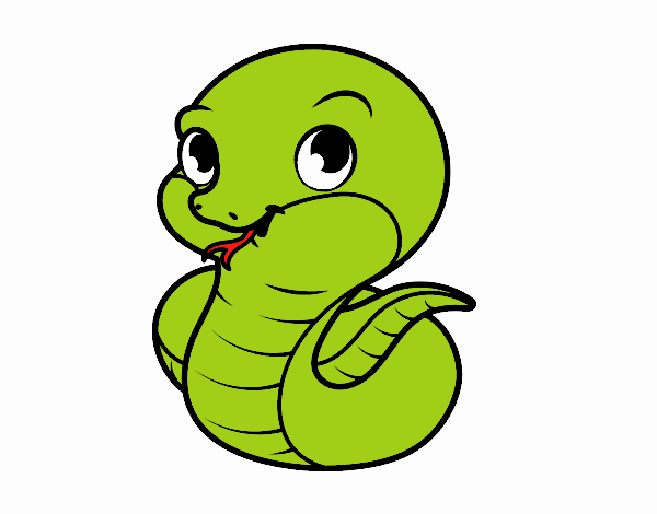 Dibujo De Serpiente Bebe Pintado Por En Dibujos Net El Dia 28 02 A Las 22 13 42 Imprime Pinta O Colorea Tus Propios Dibujos