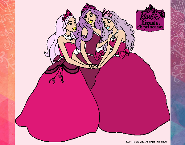 Barbie y sus amigas princesas