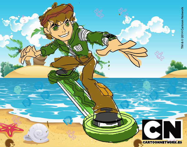 Ben 10 skateboard