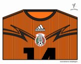 Camiseta del mundial de fútbol 2014 de México