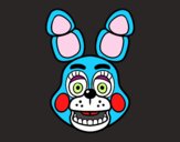 Cara de Toy Bonnie de Five Nights at Freddy's