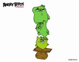 Cerdos verdes de Angry Birds