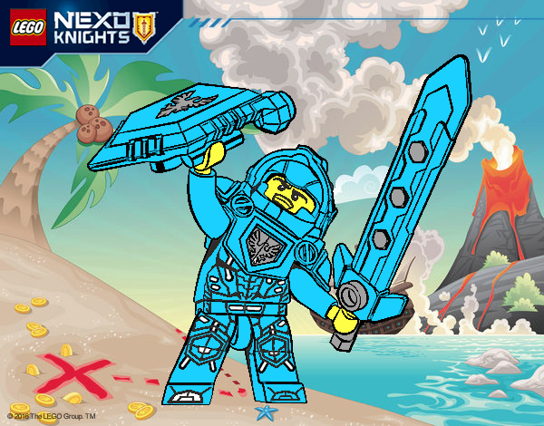 Clay lider de los Nexo Knights