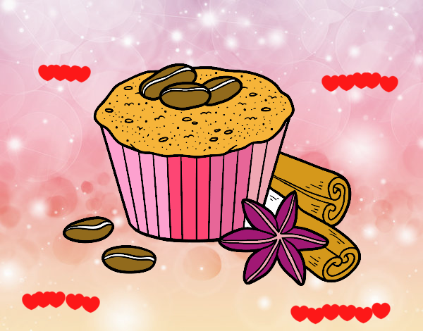 Cupcake de café