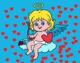 Cupido en una nube