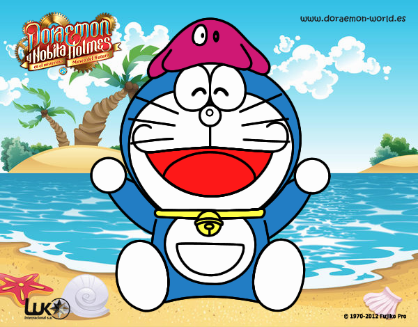 Doraemon feliz