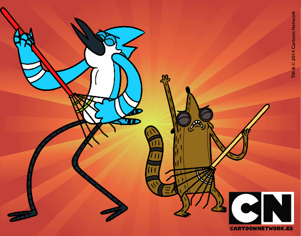 Mordecai y Rigby