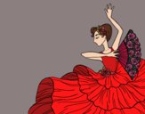 Mujer flamenca