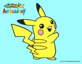 Pikachu de espaldas