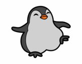 Pingüino bailando